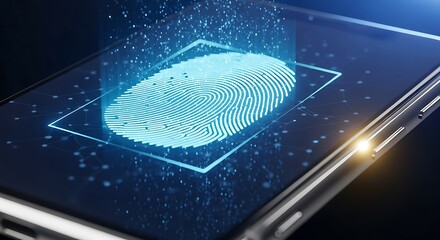 Fingerprint scanning on a mobile device modern secure access technology
