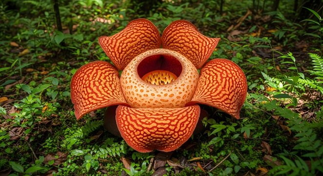 Giant Rafflesia Flower