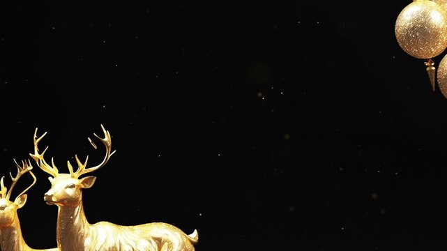 4K Colorful Animated Merry Christmas New Year Footage | Festive Holiday Animation | Vibrant Xmas & New Year Celebration Background | Colorful Seasonal Motion Elements | Joyful Holiday Wishes Loop 