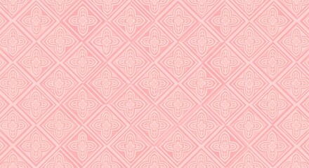 Subtle pink geometric pattern with textured background