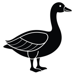 goose vector icon