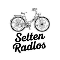 Classic bicycle design featuring stylish lines and elegant shape from Selten Radlos
