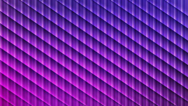 Abstract geometric pattern with gradient purple and blue diagonal lines