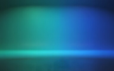 Obraz premium Experience the calming blend of teal and blue for modern designs, offering a sleek studio backdrop or a vibrant gradient for your next creative project