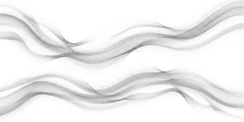 Modern grey stipple waves abstract background with flowing line texture art