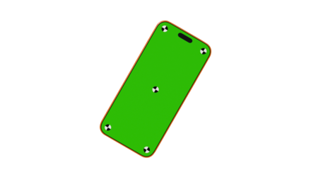 3D mobile phone realistic, high quality smart phone mockup for ui ux presentation.
