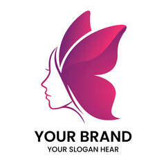 Dress Fashion Boutique Logo – Minimal Elegant Vector