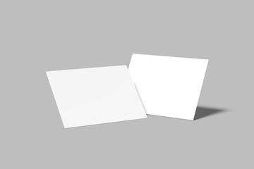 a4 certificate blank mockup