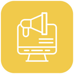 Vector Design Online Marketing Icon Style