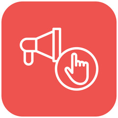 Vector Design Ad Blocker Icon Style