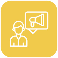 Vector Design Public Relations Icon Style