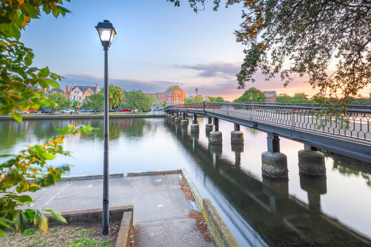 Botetourt Foot Bridge in Norfolk, Virginia, USA 1633