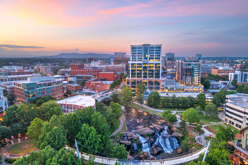 Greenville, South Carolina at Falls Park on Reedy Creek 1630 © Kovacs