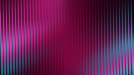 Abstract pink purple vertical gradient ribbed geometric pattern