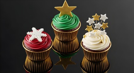 Gourmet Red Velvet Cupcake with Cream Cheese Frosting