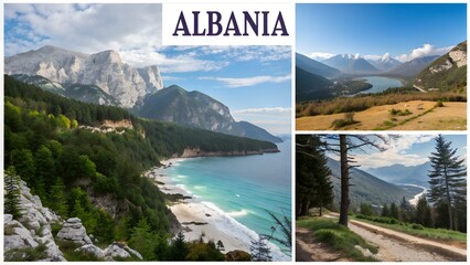 Albania nature landscape mountains coast sea river lake forest scenery travel Europe Balkan beauty outdoor panorama photography wilderness