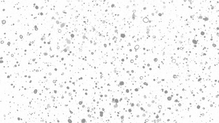 Snowfall. Winter heavy snowflakes. Overlay texture isolated  background PNG transparent