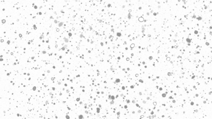 Snowfall. Winter heavy snowflakes. Overlay texture isolated  background PNG transparent