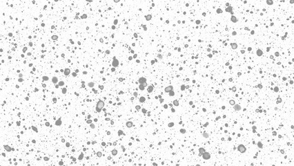 Snowfall. Winter heavy snowflakes. Overlay texture isolated  background PNG transparent
