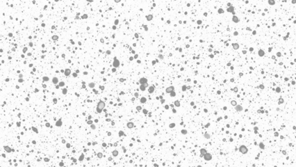 Snowfall. Winter heavy snowflakes. Overlay texture isolated  background PNG transparent