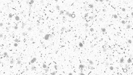 Snowfall. Winter heavy snowflakes. Overlay texture isolated  background PNG transparent