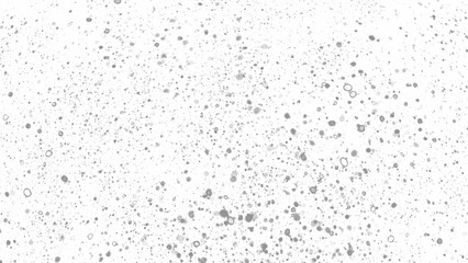 Snowfall. Winter heavy snowflakes. Overlay texture isolated  background PNG transparent