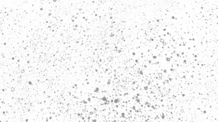 Snowfall. Winter heavy snowflakes. Overlay texture isolated  background PNG transparent