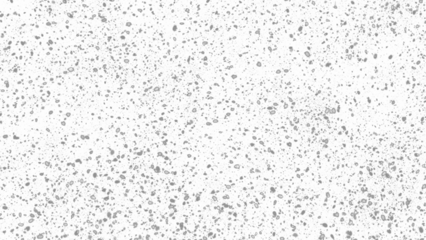 Snowfall. Winter heavy snowflakes. Overlay texture isolated  background PNG transparent