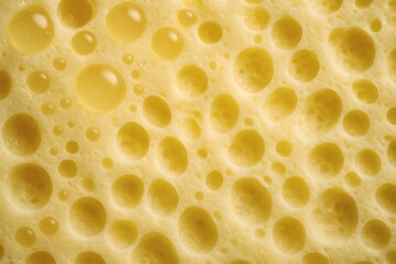Scientific Micro Shot of Cheese Fat Structures with High-Detail Food Microscopy
