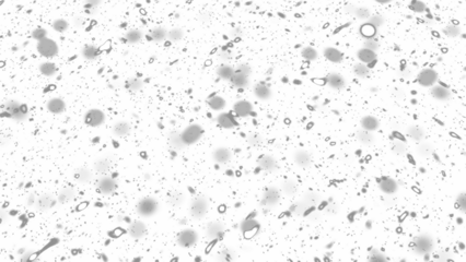 Snowfall. Winter heavy snowflakes. Overlay texture isolated  background PNG transparent