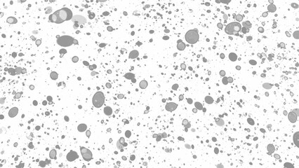Snowfall. Winter heavy snowflakes. Overlay texture isolated  background PNG transparent