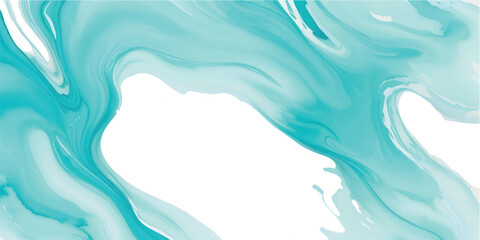 Abstract blue liquid wave pattern with a soft, flowing silk texture and light motion art