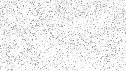 Snowfall. Winter heavy snowflakes. Overlay texture isolated  background PNG transparent