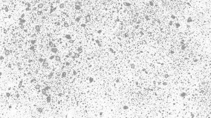 Snowfall. Winter heavy snowflakes. Overlay texture isolated  background PNG transparent