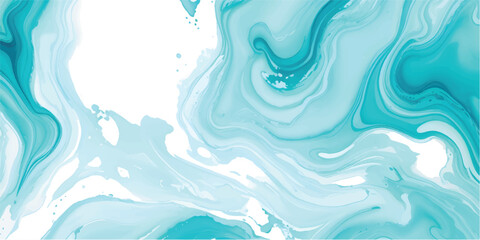 Abstract blue ocean wave vector pattern for summer holiday background design