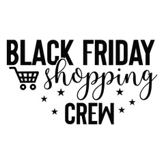 Black Friday  shopping crew
