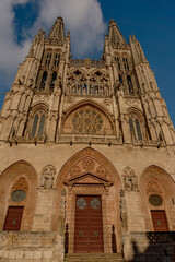 Obraz premium UNESCO World Heritage Burgos Cathedral (Burgos, Spain): Grand Spanish Gothic Landmark.