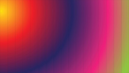 Abstract Colorful Gradient Background, Vibrant Yellow Red Purple Pink Blur, Vertical Striped Texture Overlay, Modern Digital Art Wallpaper