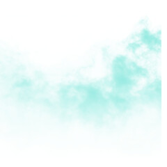 Ethereal teal mist rolling across a dark abyss creating a moody dreamscape of fog smoke obscurity and otherworldly