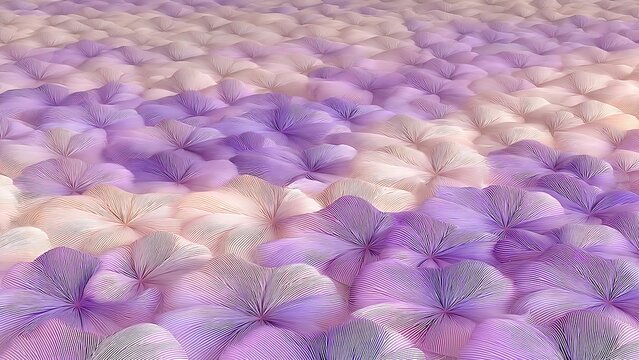 Repeating Floral Line Texture
