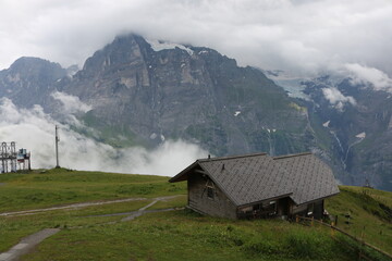 Obraz premium Cottage in Switzerland