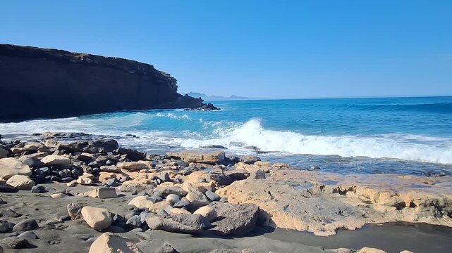 K&uuml;ste bei La Pared auf Fuerteventura