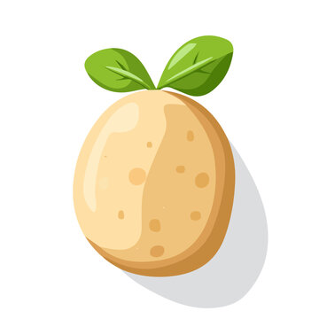 Minimal 2D vector illustration of Matoke in flat icon style on a plain white background.