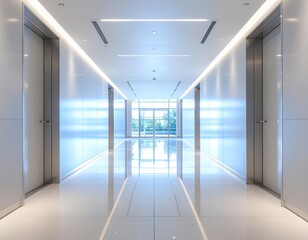 Fototapeta premium modern office corridor