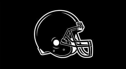 football helmet logo