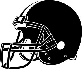 Fototapeta premium football helmet logo