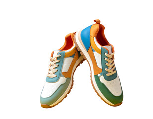 Colorful athletic shoes perfect for sports and casual street style