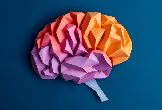 origami brain paper 