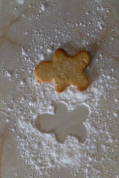 Christmas Cookie Flat Lay