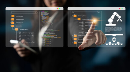 File system organizes AI and robotics programming resources, enabling efficient STEM learning and innovation Parse
